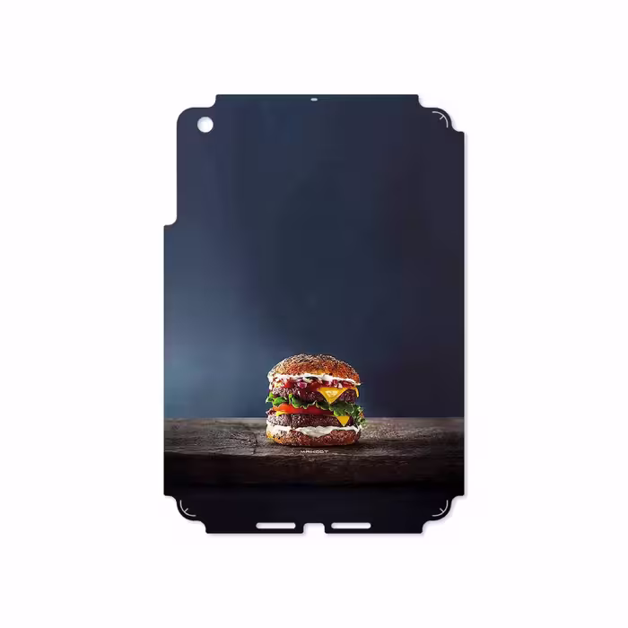 برچسب پوششی ماهوت مدل Hamburger مناسب برای تبلت اپل iPad mini 2012 A1432