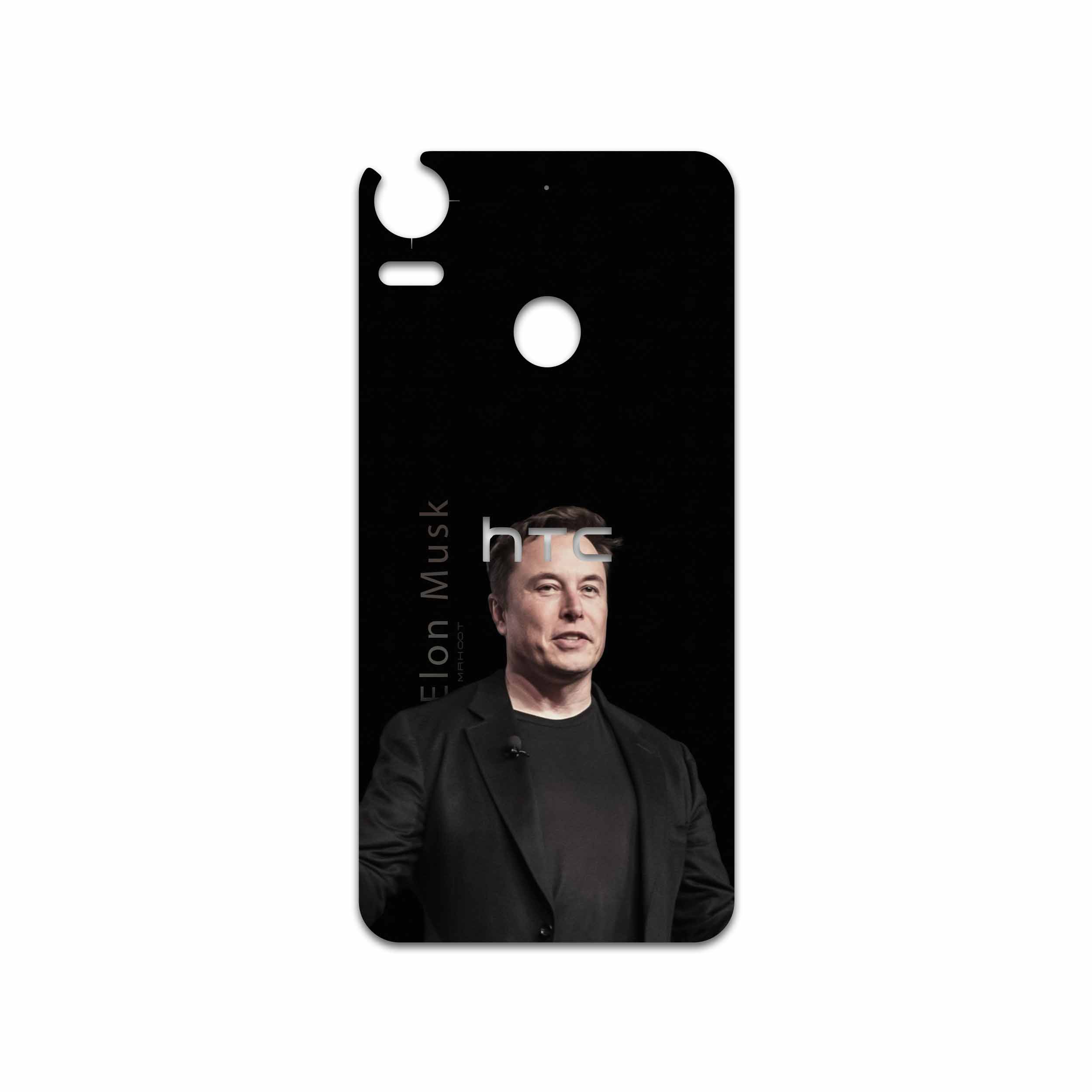 برچسب پوششی ماهوت مدل Elon Musk مناسب برای گوشی موبایل اچ تی سی Desire 10 Pro