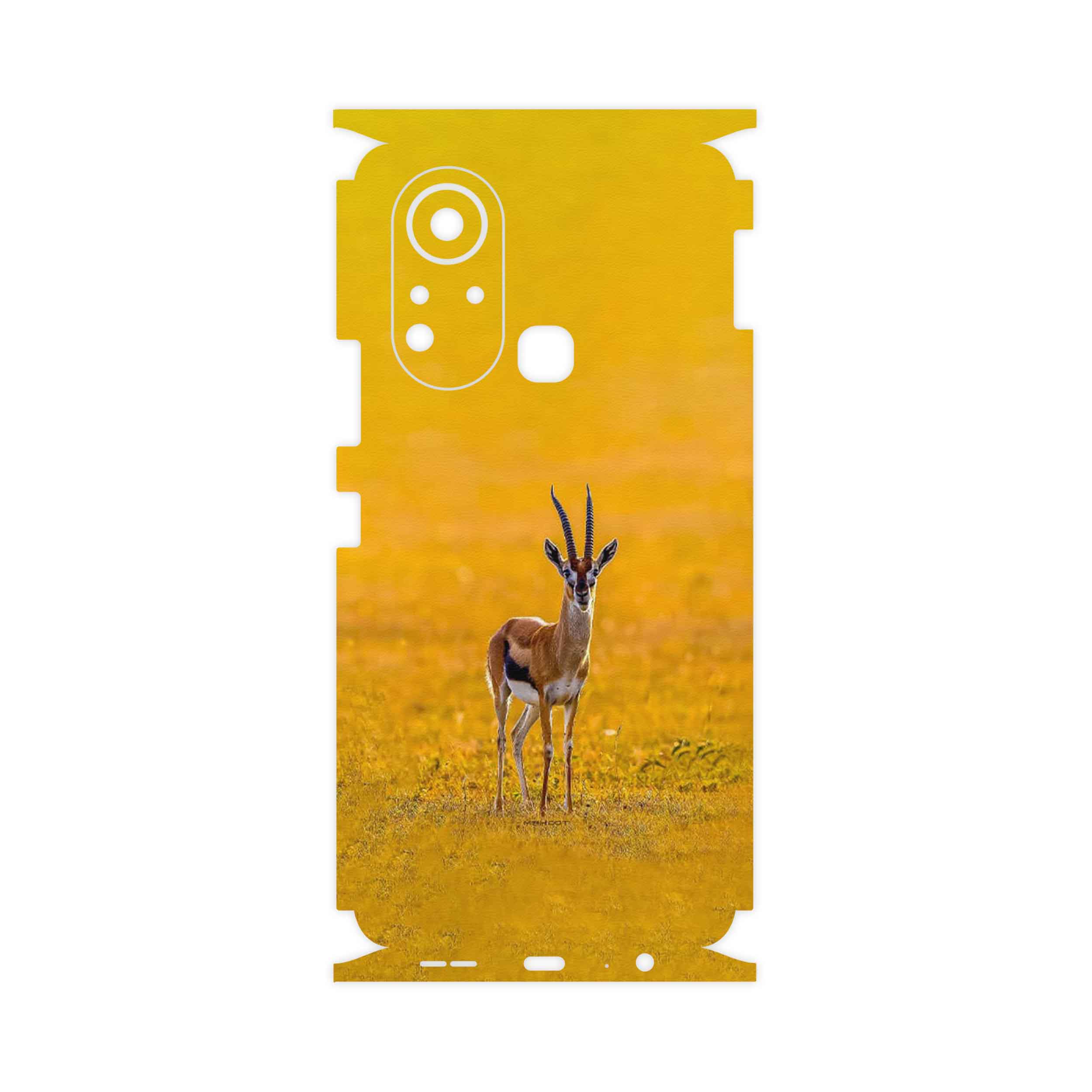 برچسب پوششی ماهوت مدل Gazelle-FullSkin مناسب برای گوشی موبایل اینفینیکس Hot 11s
