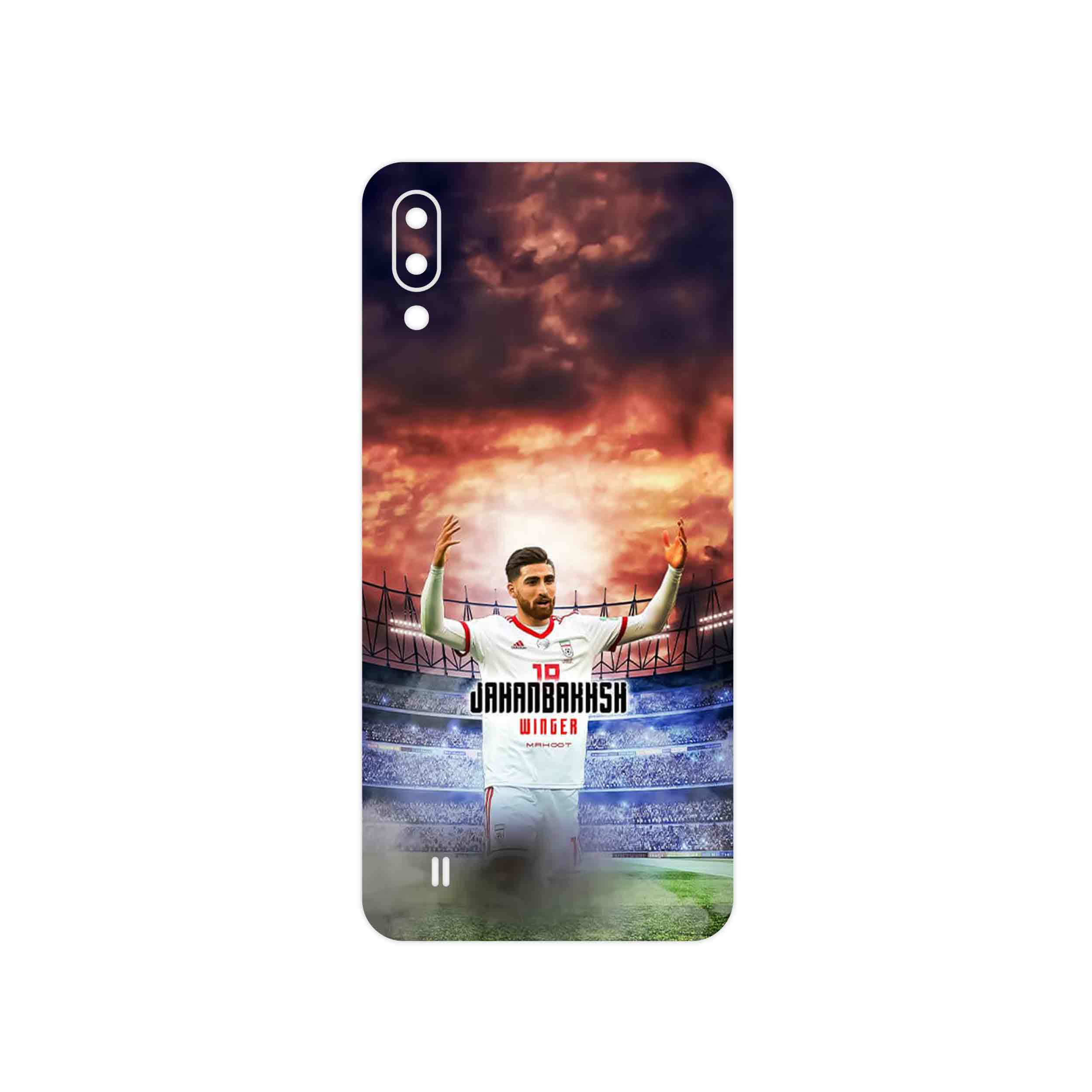 برچسب پوششی ماهوت مدل Alireza Jahanbakhsh مناسب برای گوشی موبایل سامسونگ Galaxy M10