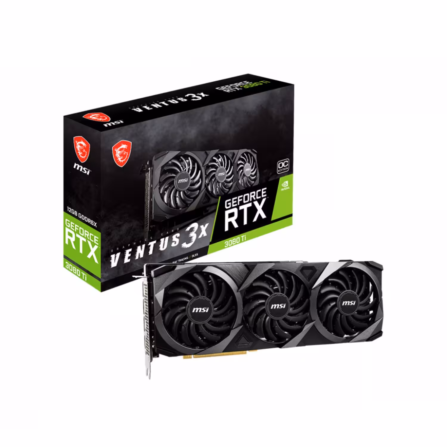 کارت گرافیک ام اس آی RTX3080 Ti VENTUS 3X O12G