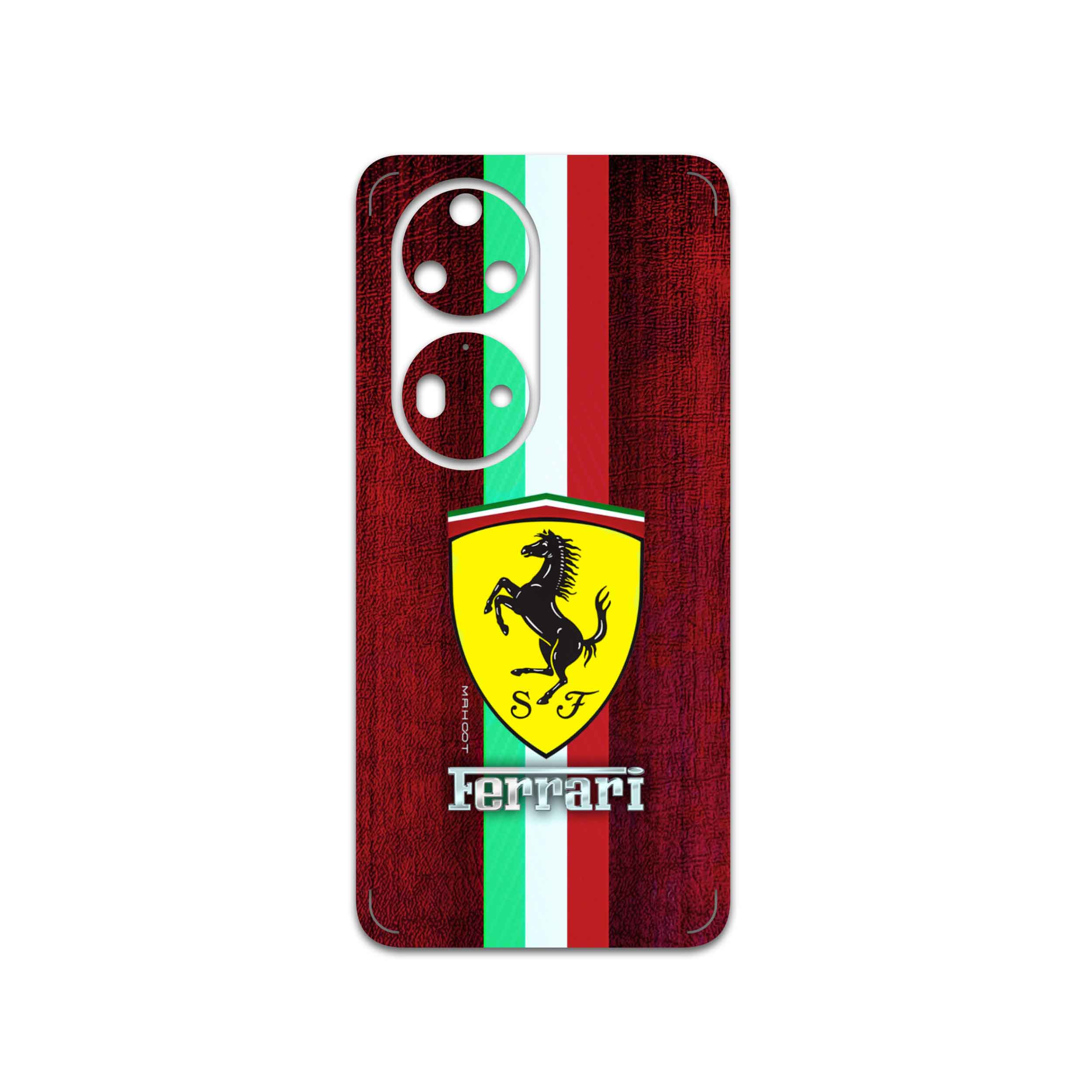 برچسب پوششی ماهوت مدل Ferrari مناسب برای گوشی موبایل هوآوی P50 Pro