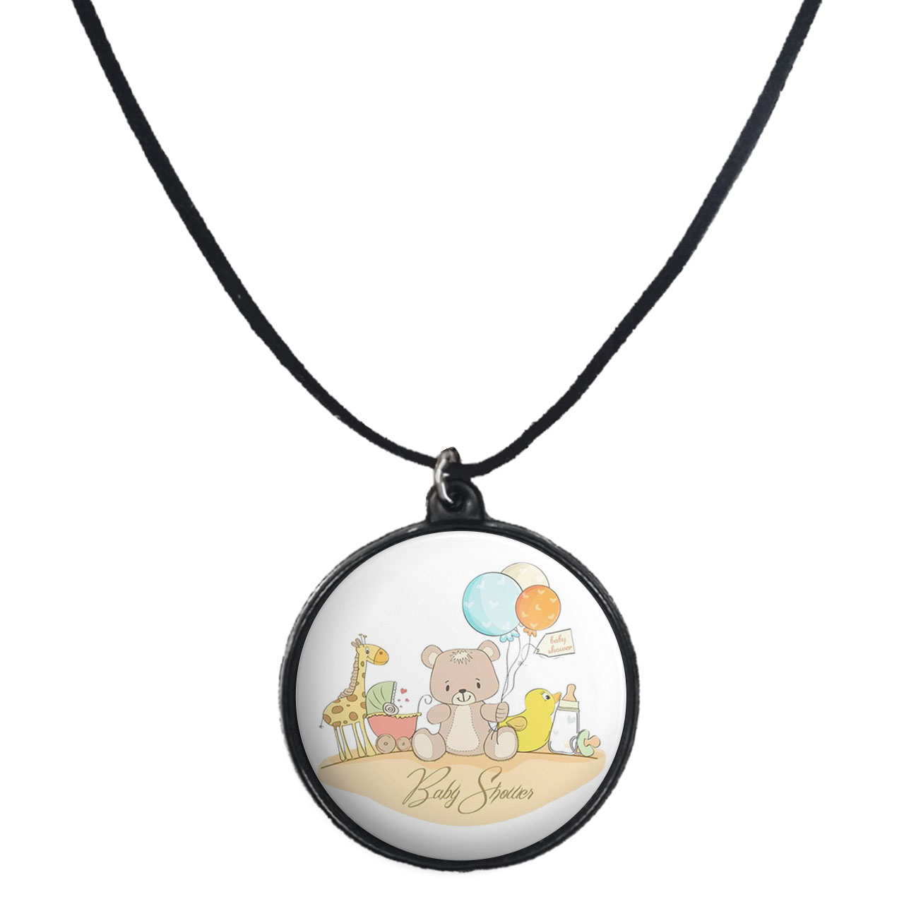 گردنبند پرمانه طرح cute کد pmb.26669مدل دو طرفه