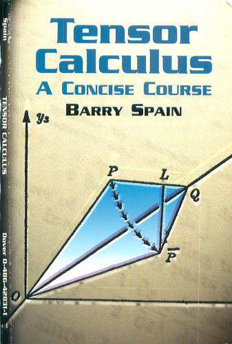 خرید و دانلود نسخه کامل کتاب Tensor calculus: a concise course