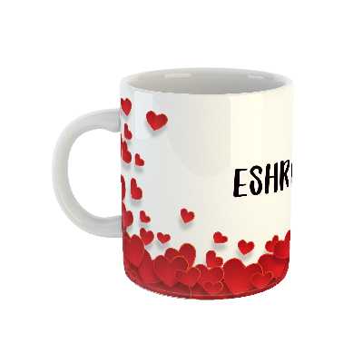 ماگ طرح قلب مدل عشرت