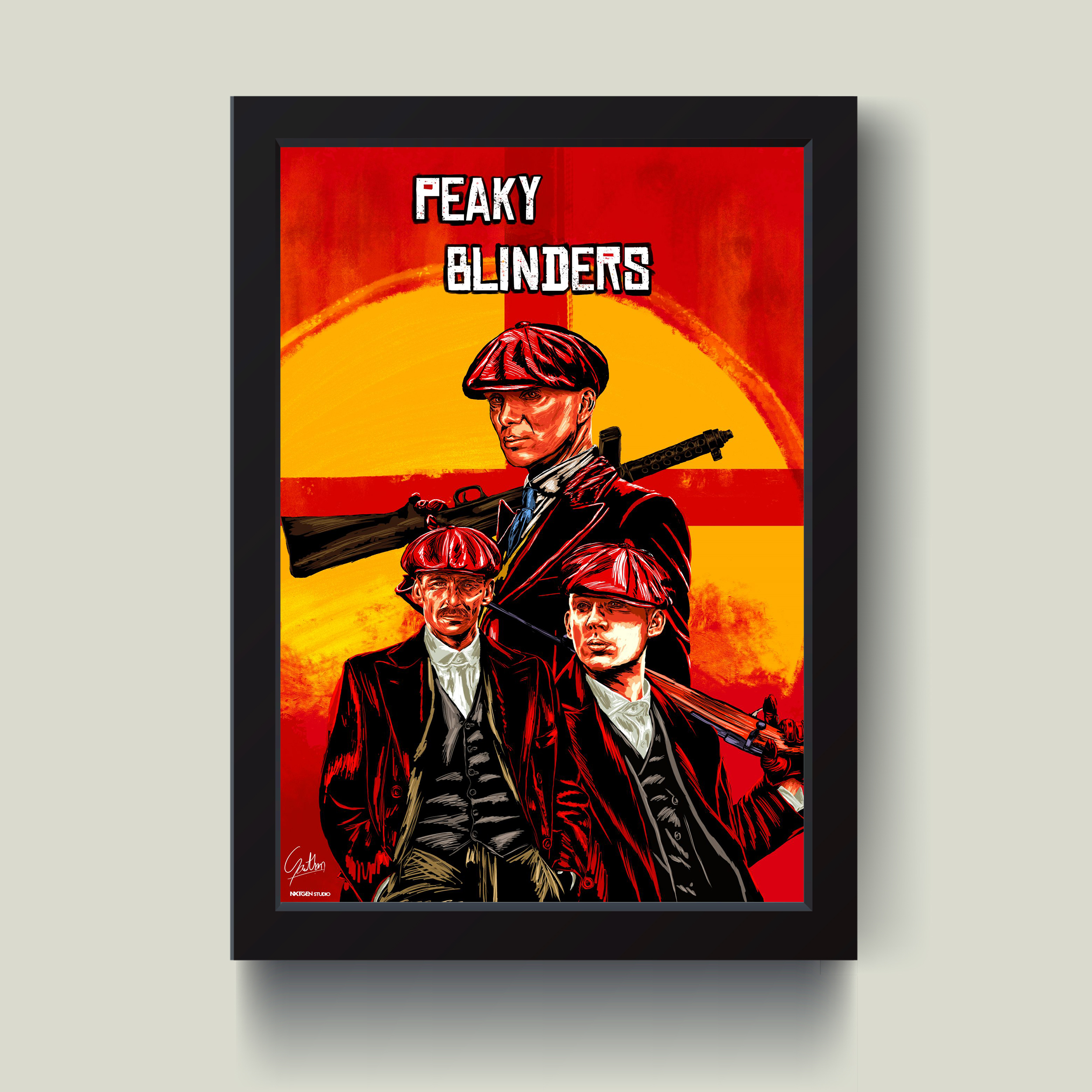 تابلو مدل پیکی بلایندرز کد G15-05