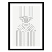 قیمت و خرید تابلو دکوراتیو مدل نقاشی خطوط انتزاعی کد 1189