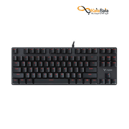 خرید و قیمت کیبورد باسیم رپو V500 Alloy Mechanical Gaming Keyboard