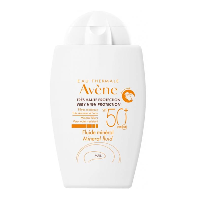 فلویید ضد آفتاب بی رنگ مینرال +SPF50 اون{اصل فرانسه}| 40ml