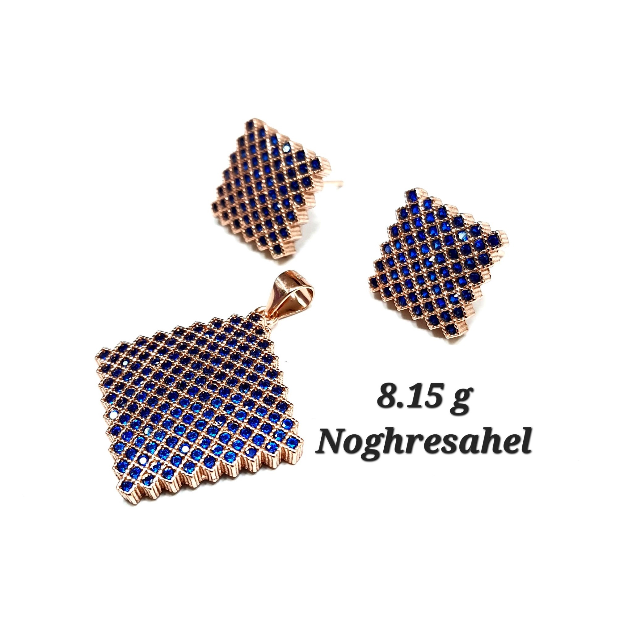 نیمست پرنس نقره عیار 925 با روکش طلای رُزگلد