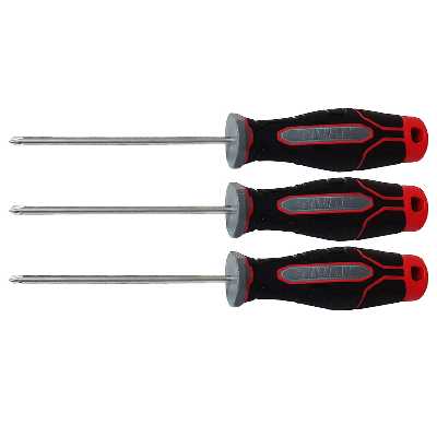 پیچ گوشتی چهارسو تیوان مدل AT - 4x100 مجموعه 3 عددی