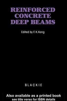  Kong F. K., Reinforced Concrete Deep Beams, 1990 - دانلود کتاب های دانشگاهی
