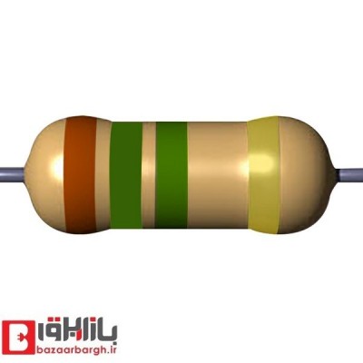 مقاومت 1.5 مگا اهم 1 وات 5 درصد