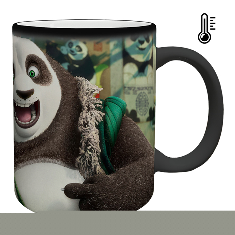 ماگ حرارتی مدل پاندا کونگ فو کار کد 17