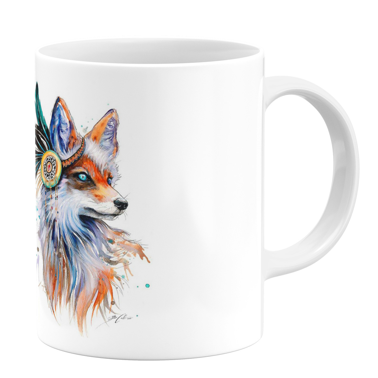 ماگ طرح روباه کد 9969