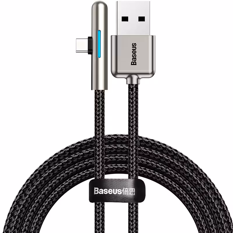 کابل تبدیل USB به USB-C باسئوس مدل LRIDESCENT LAMP طول 2 متر