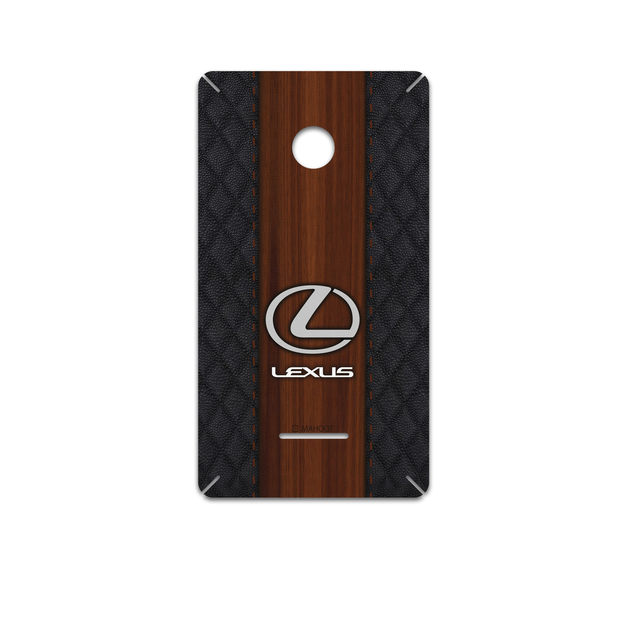برچسب پوششی ماهوت مدل Lexus مناسب برای گوشی موبایل مایکروسافت Lumia 532