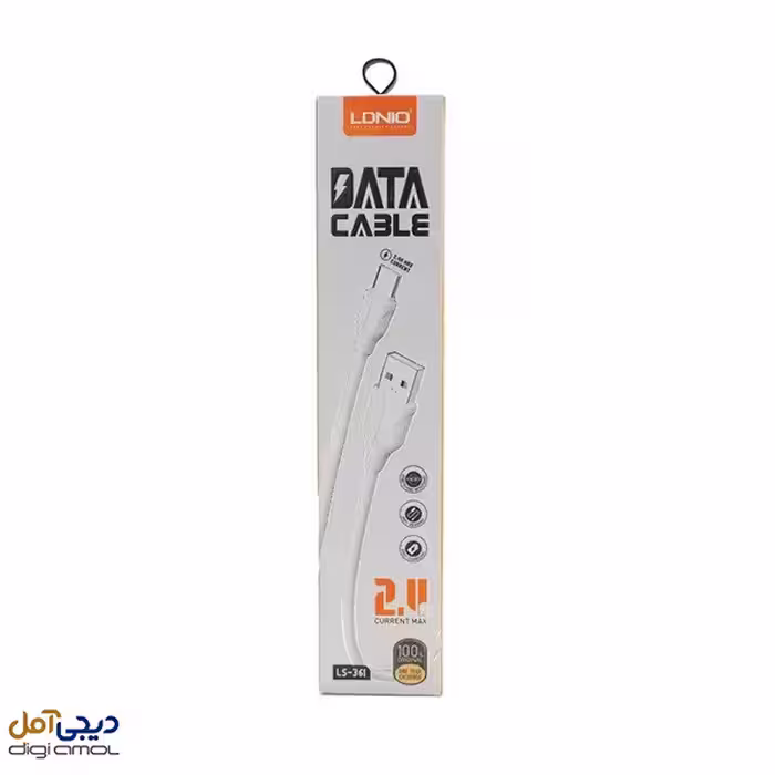 کابل تبدیلUSB به microUSB الدینیو مدلLS361طول1متر