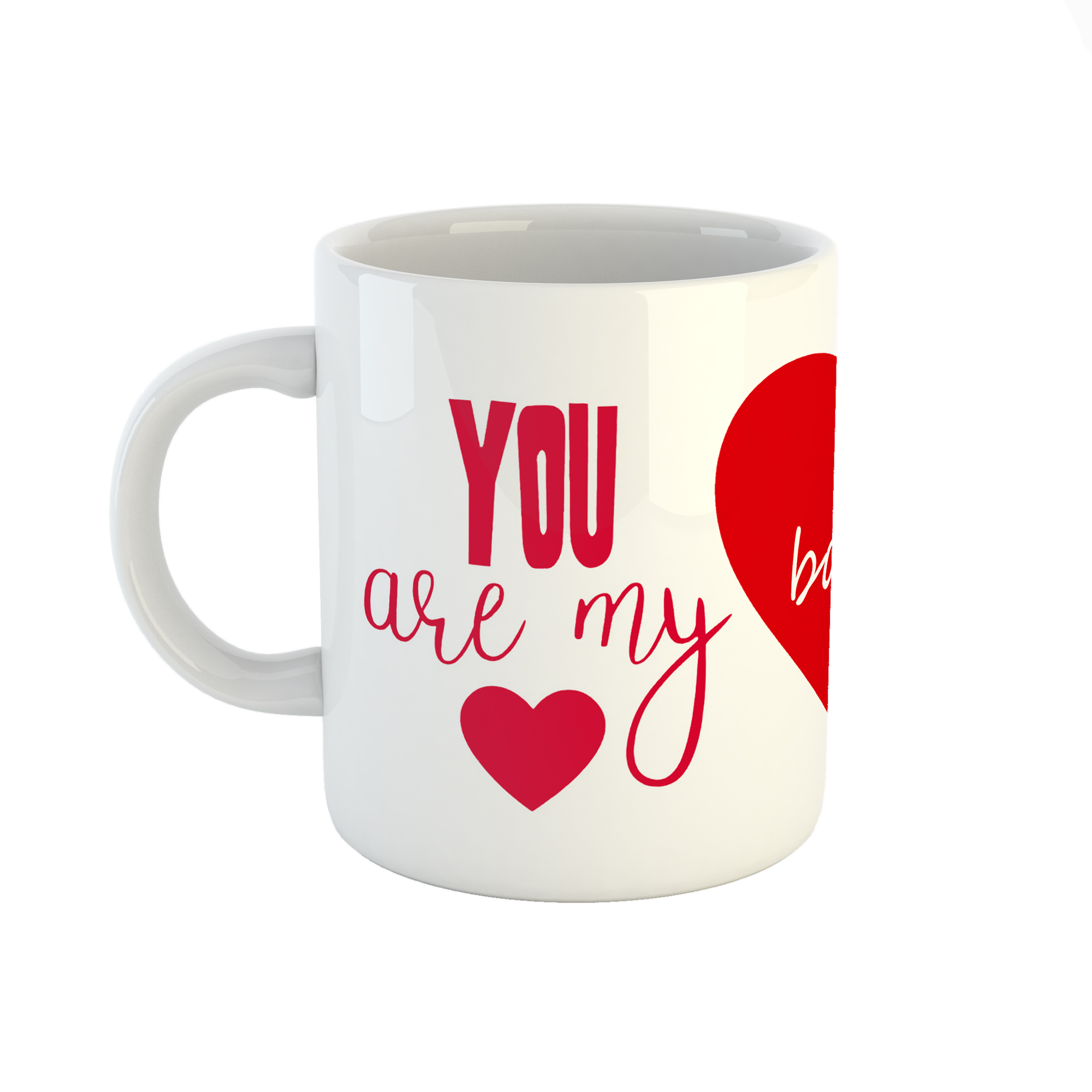 ماگ طرح اسم بهار مدل قلب کد 22