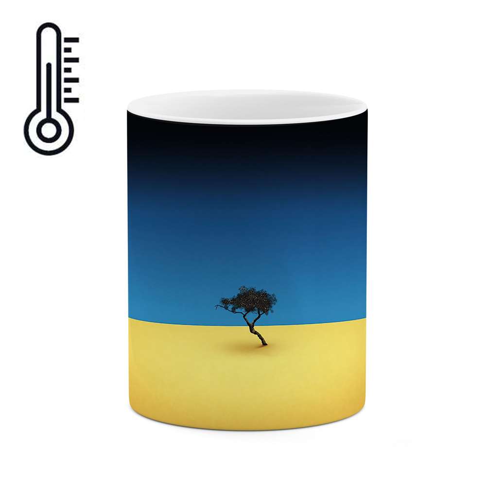 ماگ حرارتی طرح  درخت تنها مدل mgph01426