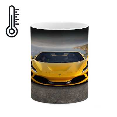 ماگ حرارتی کاکتی طرح ماشین مدل mgh16452