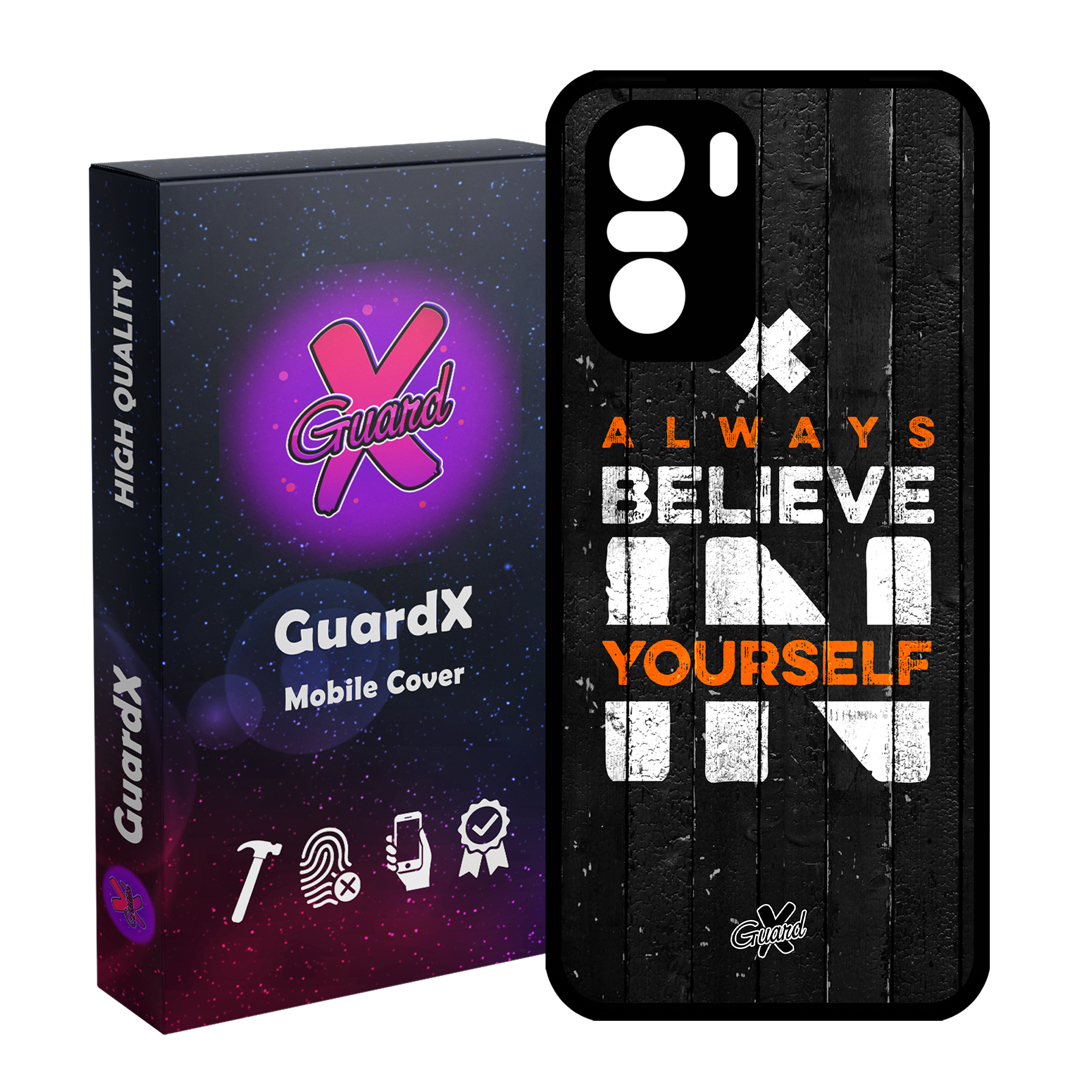 کاور گارد ایکس طرح Text مدل Glass10167 مناسب برای گوشی موبایل شیائومی Poco F3/MI 11X/MI 11X Pro/Redmi K40/K40 Pro