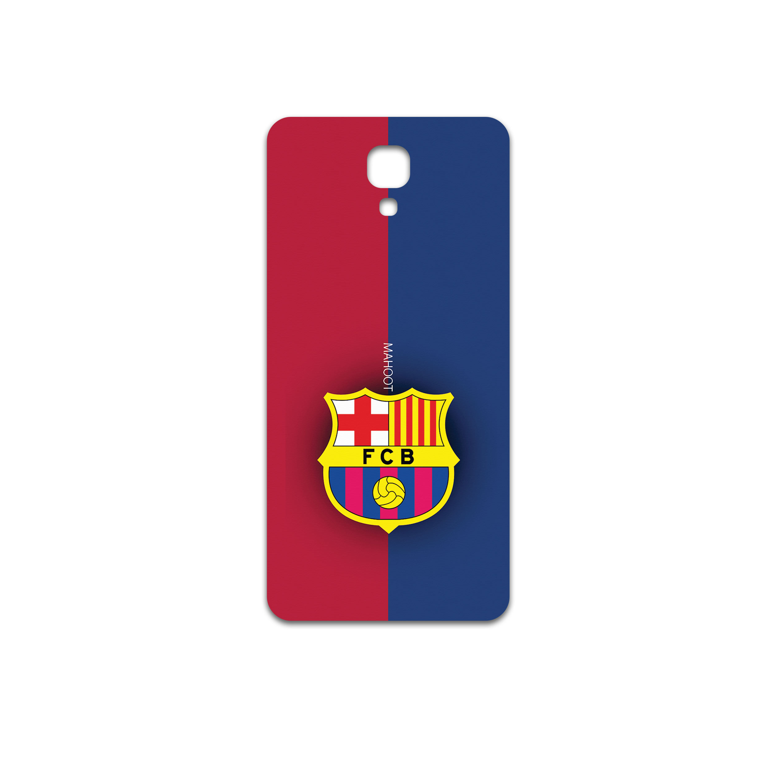 برچسب پوششی ماهوت مدل BARCELONA-FC-1 مناسب برای گوشی موبایل ال جی X screen