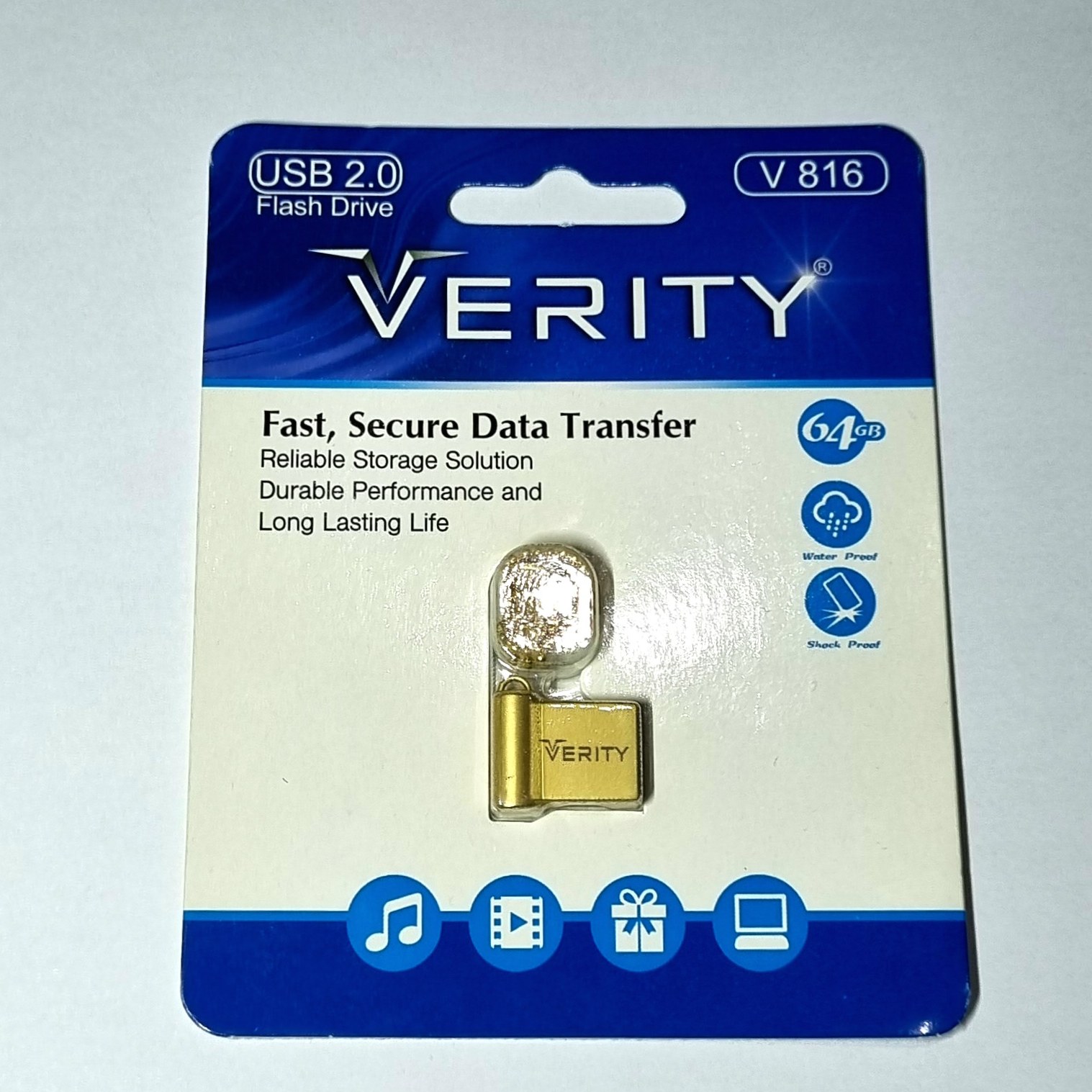 فلش مموری وریتی مدل V816 ظرفیت 64 گیگابایت