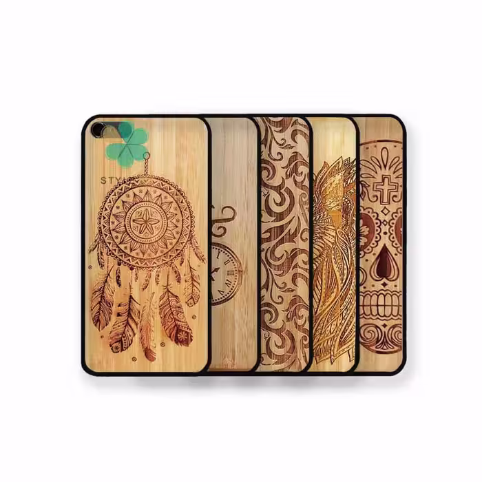 قاب گوشی طرح چوب Bomboo مناسب Apple iPhone SE 2022
