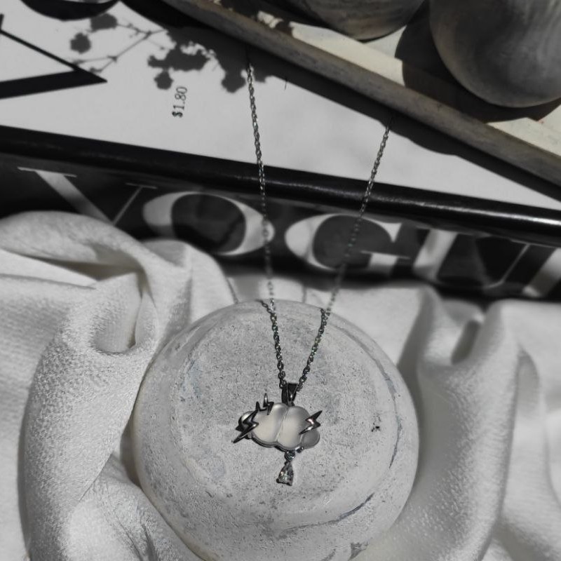  گردنبند نگین ابری