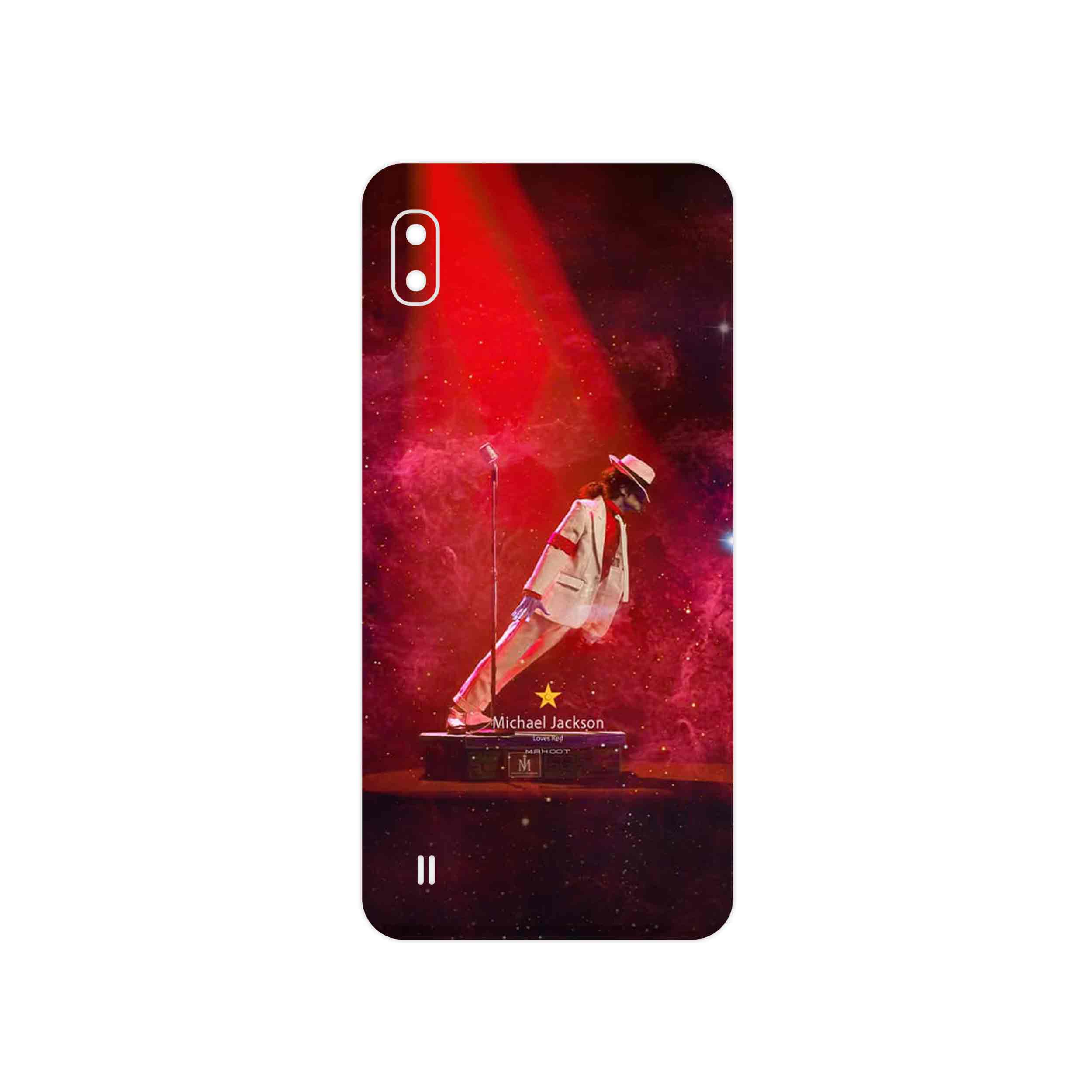 برچسب پوششی ماهوت مدل Michael Jackson مناسب برای گوشی موبایل سامسونگ Galaxy A10