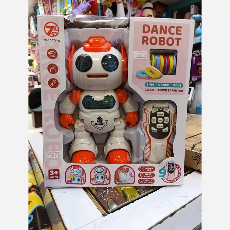 آدم آهنی کنترلی پرتاپ دیسکی