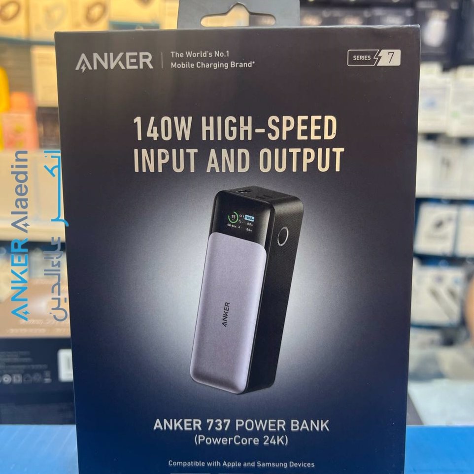 پاور بانک انکر مدل A1289 GaNPrime 24000mAh 140W