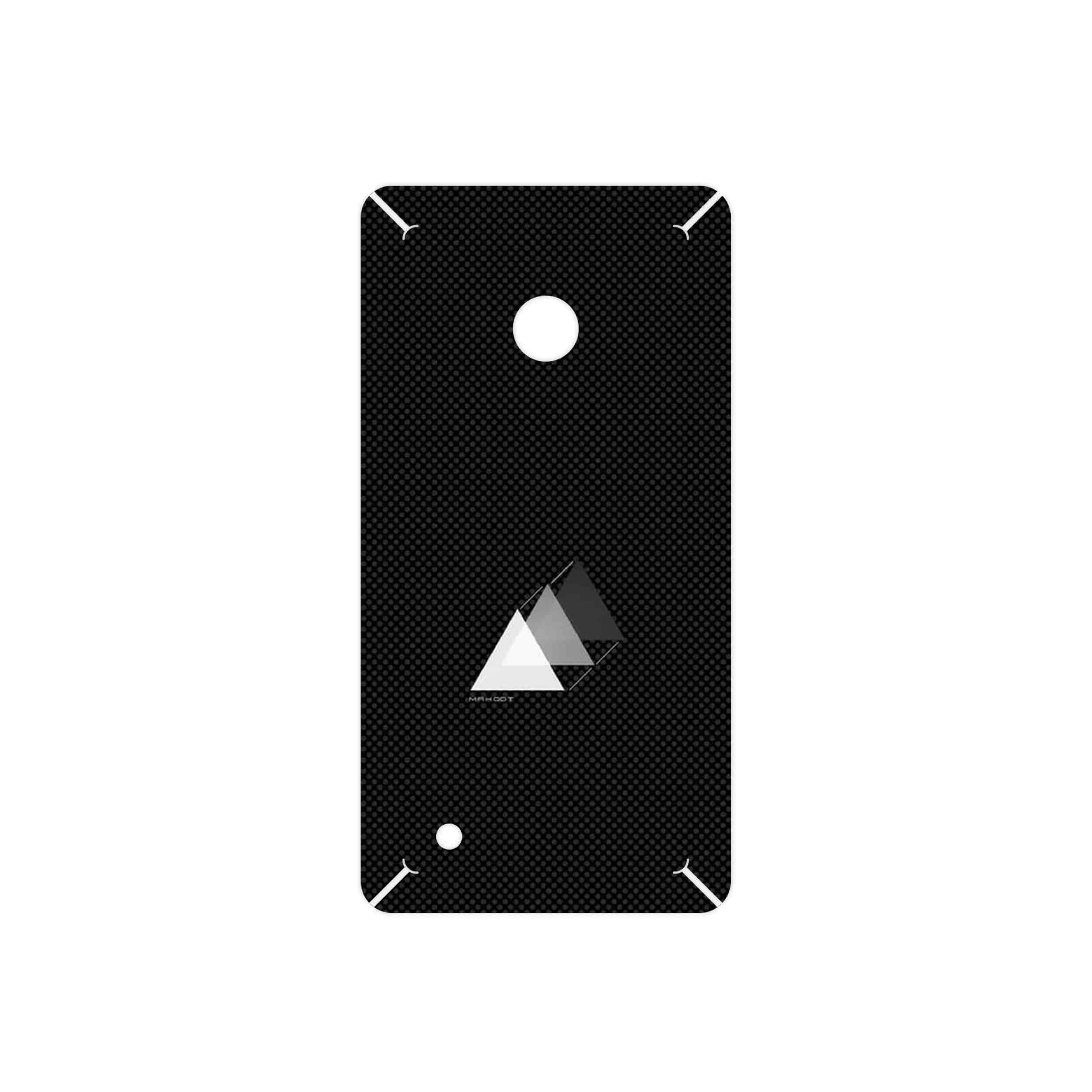 برچسب پوششی ماهوت مدل Minimal 3 Triangle Icon مناسب برای گوشی موبایل نوکیا Lumia 530