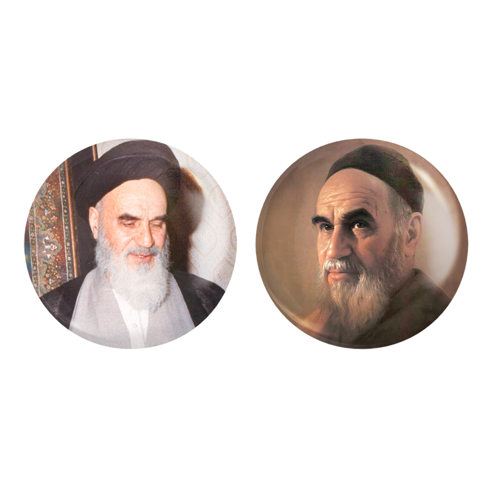 پیکسل خندالو مدل امام خمینی کد 25572558 مجموعه 2 عددی