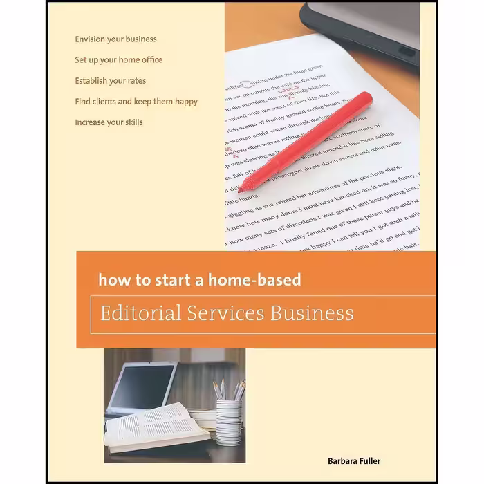 کتاب زبان اصلی How to Start a HomeBased Editorial Services Business 