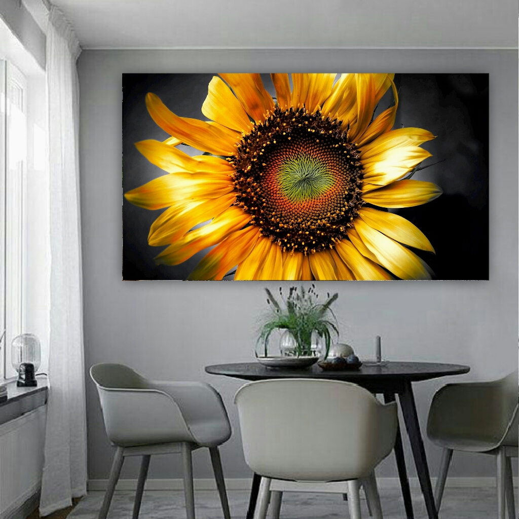 تابلو بوم طرح طبیعت کد BH662