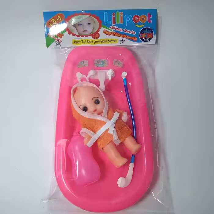 عروسک حمام طرح بی بی وان کد DBS_10169