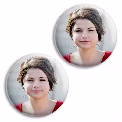 پیکسل پرمانه طرح Selena Gomez کد pm2n.28289 مجموعه 2 عددی
