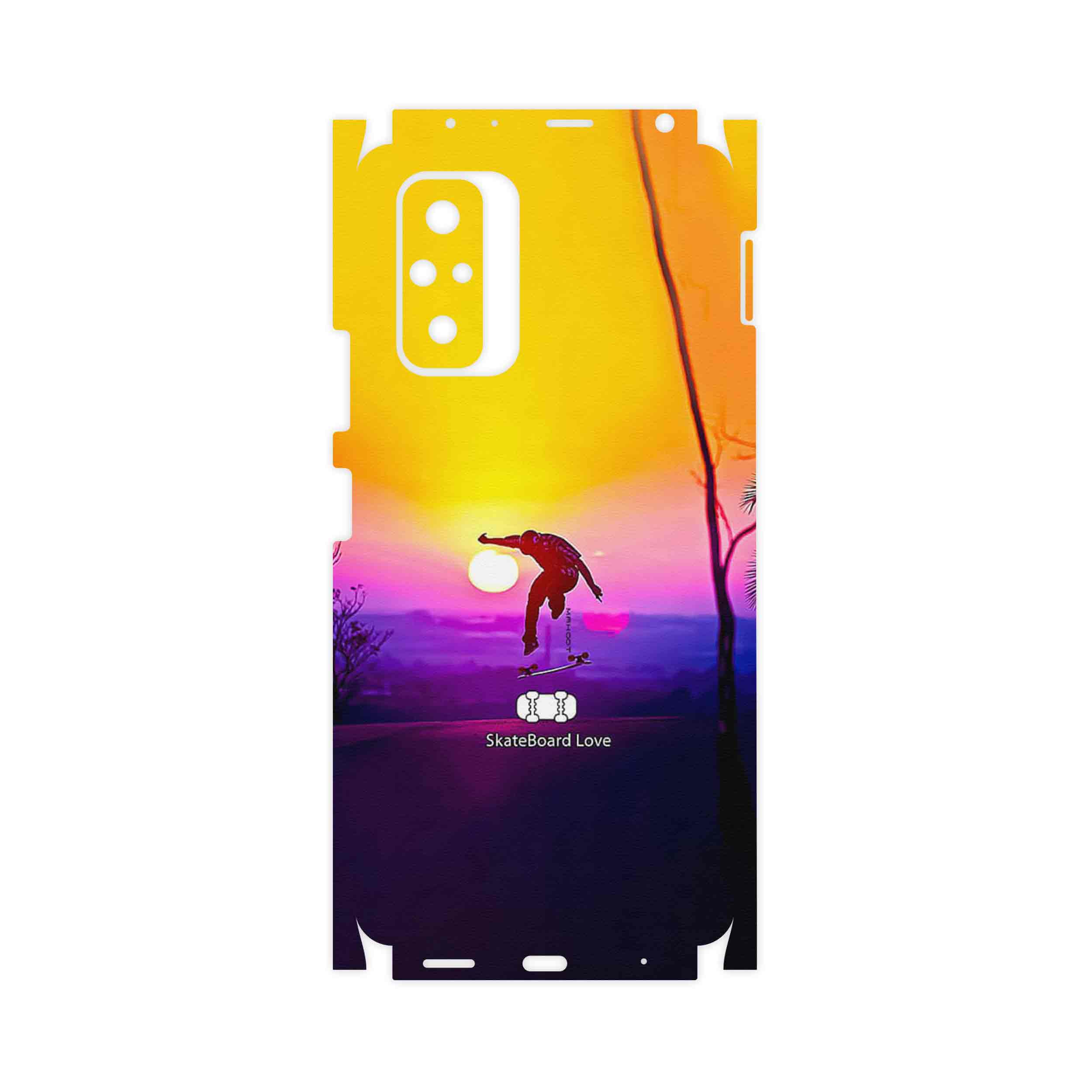 برچسب پوششی ماهوت مدل Skateboard-FullSkin مناسب برای گوشی موبایل شیائومی Redmi Note 10 Pro