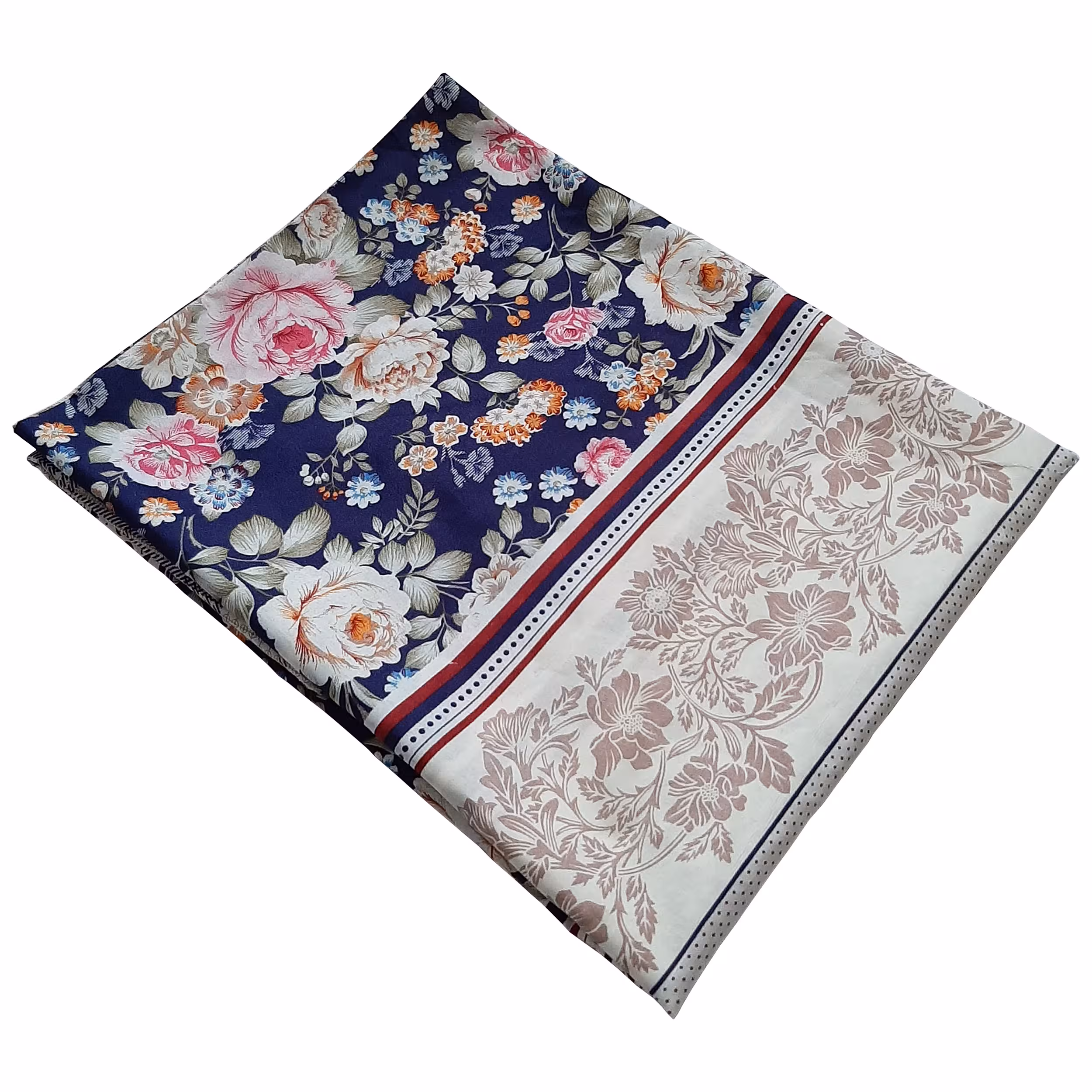 ملحفه مدل روانداز LS 517 یک نفره سایز 140×220 سانتی متر
