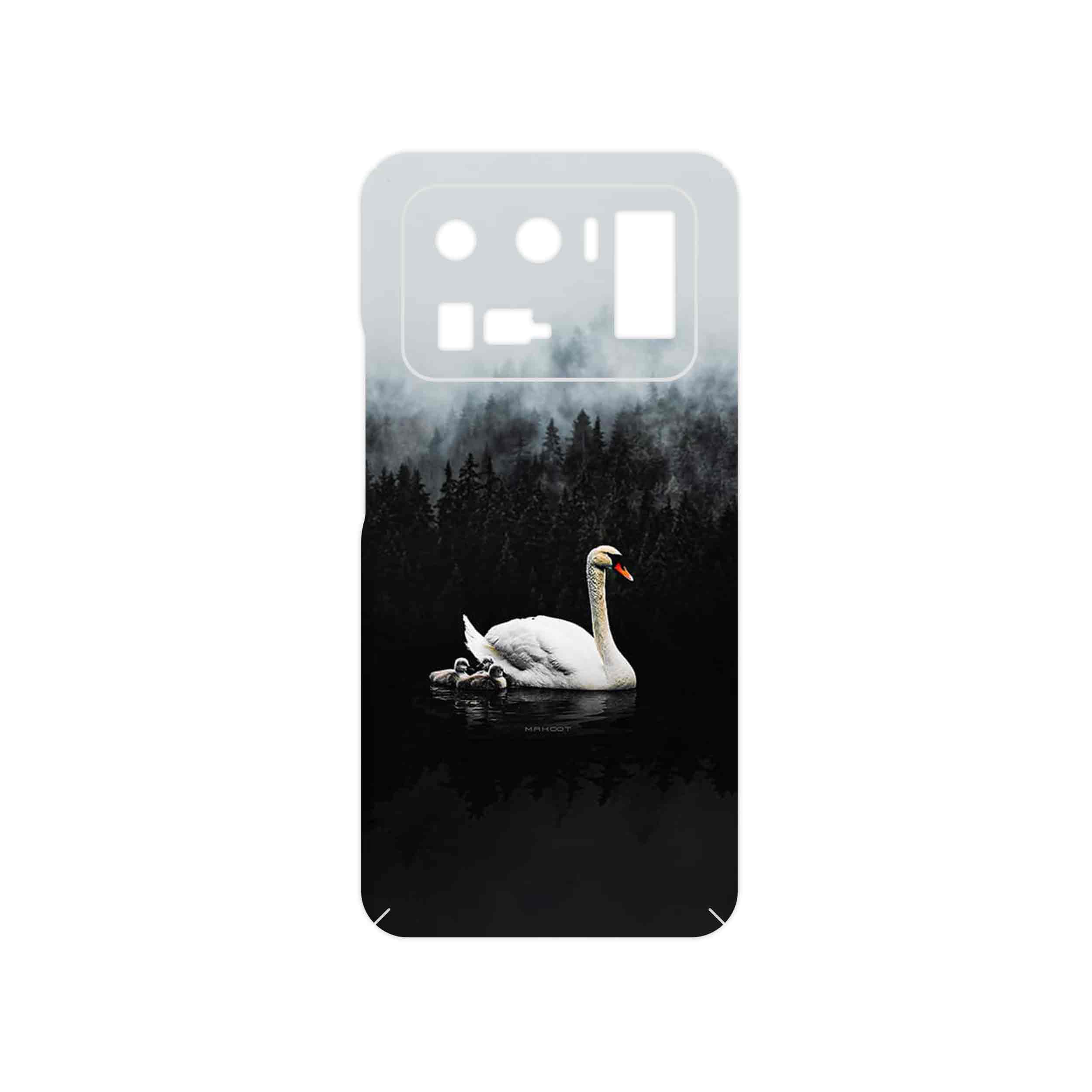 برچسب پوششی ماهوت مدل Swan_Lake مناسب برای گوشی موبایل شیائومی Mi 11 Ultra