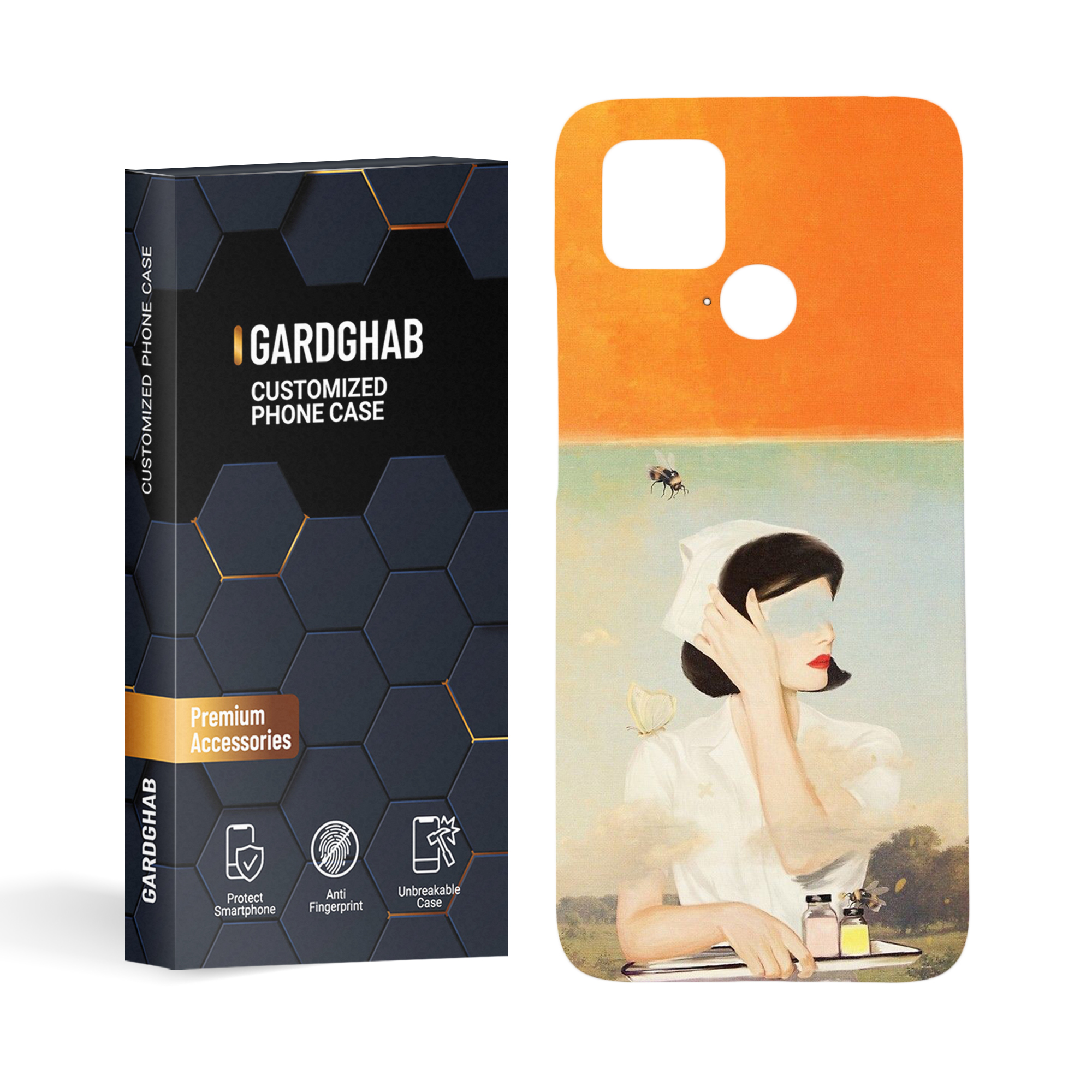  کاور گارد قاب مدل دخترانه مناسب برای گوشی موبایل شیائومی poco c40