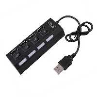 هاب USB چهار پورت کلید دار