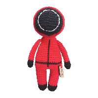 عروسک بافتنی ماندانا مدل اسکوییدگیم کد 03