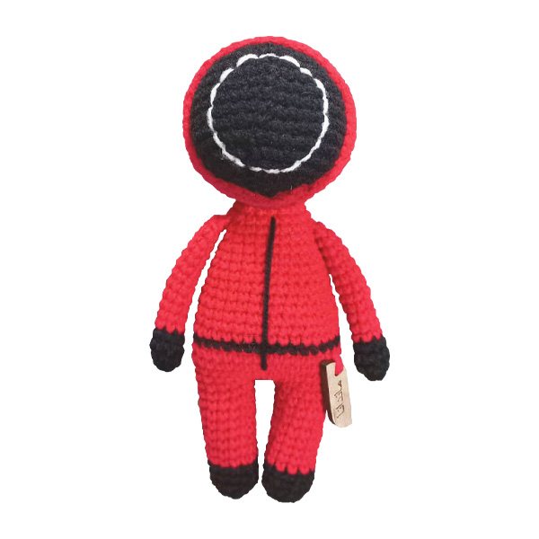 عروسک بافتنی ماندانا مدل اسکوییدگیم کد 03