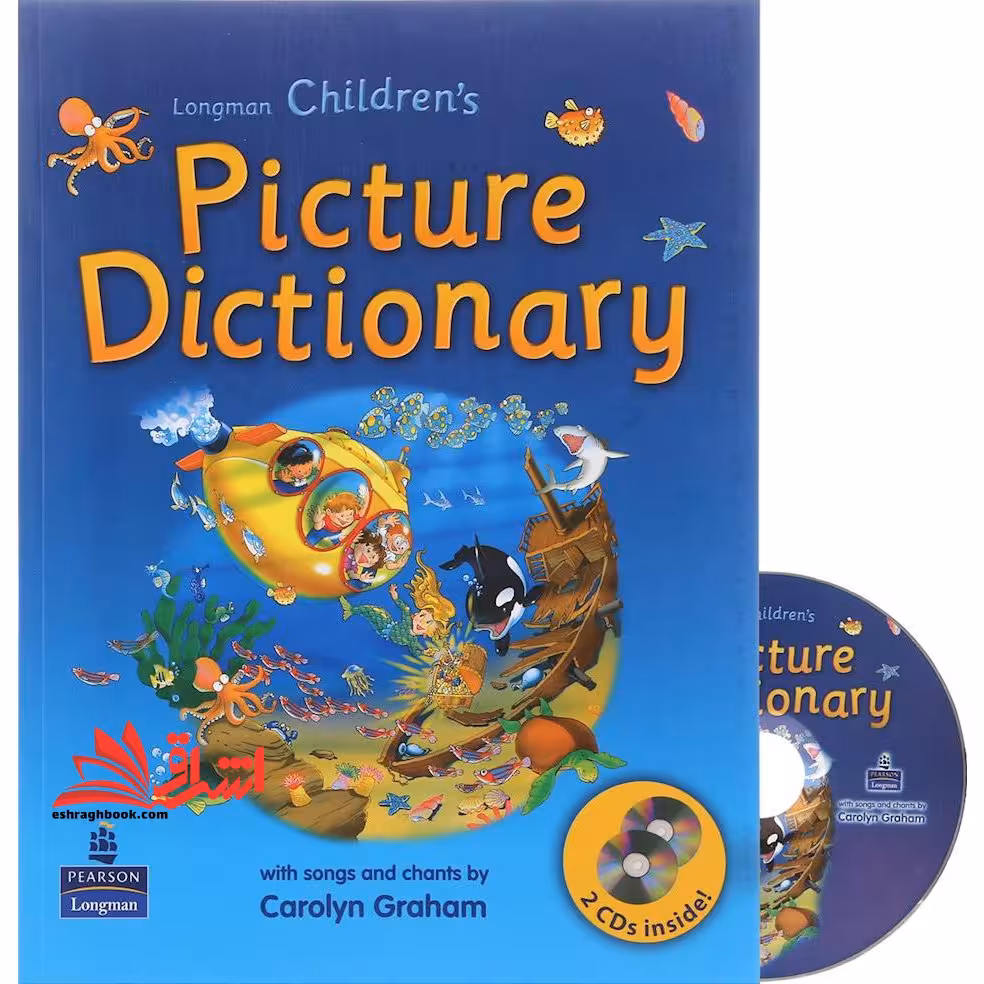 longman childrens picture dictionary آبی رنگ - فروشگاه کتاب اشراق