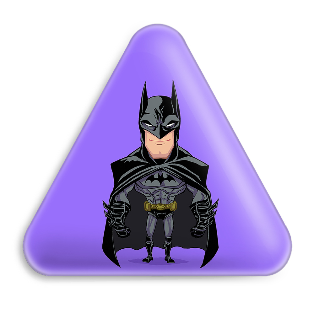 پیکسل خندالو طرح بتمن مدل مثلثی کد 10276