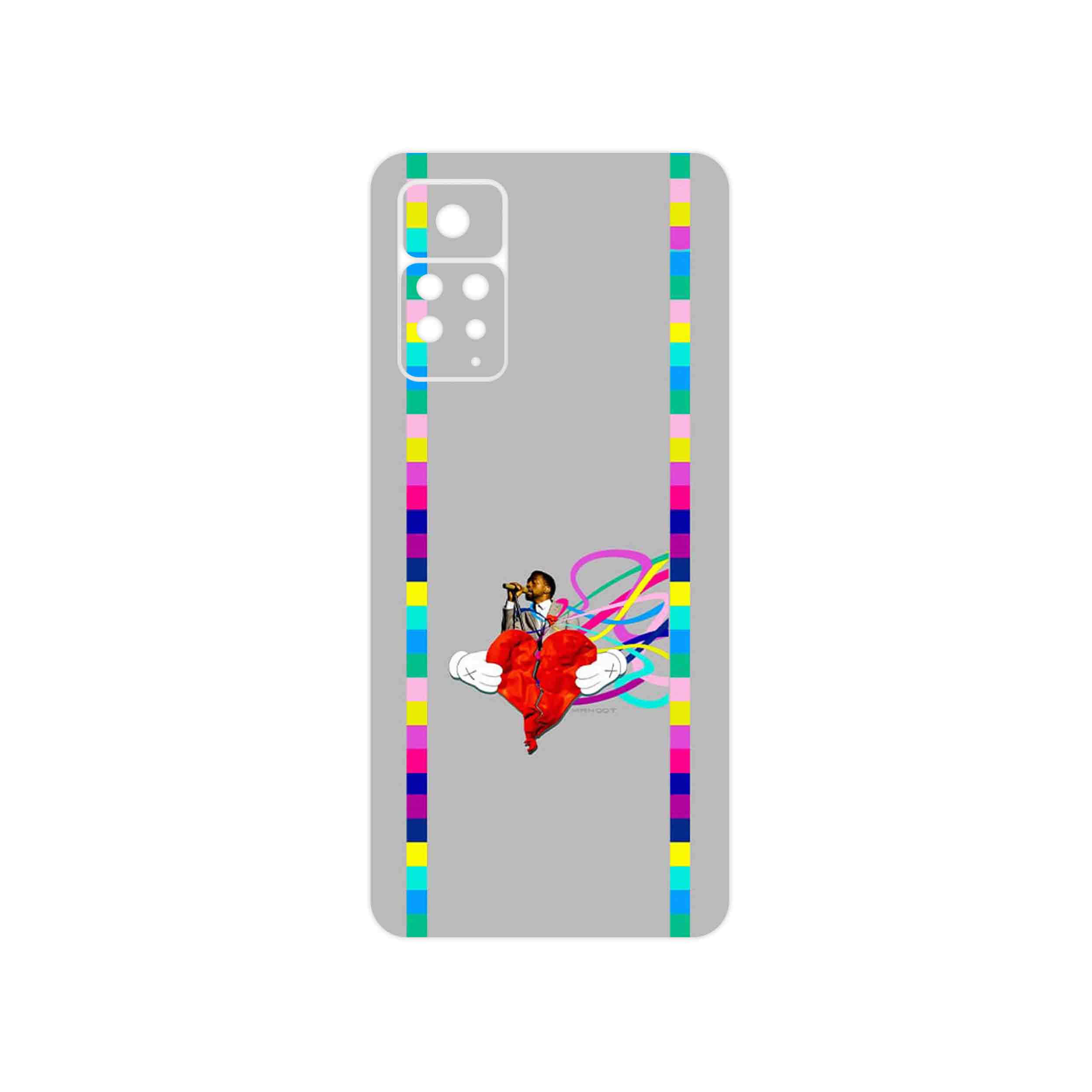 برچسب پوششی ماهوت مدل Collage of Heartbreak مناسب برای گوشی موبایل شیائومی Redmi Note 11 Pro Plus 5G (India)