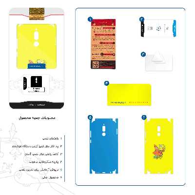 برچسب پوششی ماهوت مدل SpongeBob SquarePants-FullSkin مناسب برای گوشی موبایل شیائومی Redmi 8